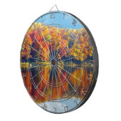 Herbstsee Dartscheibe (Vorderseite rechts)