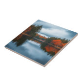Herbstsee Fliese (Seite)