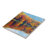 Herbstsee Fliese (Seite)