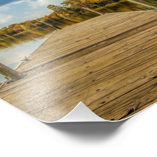 Herbstsee - Foto (Ecke)