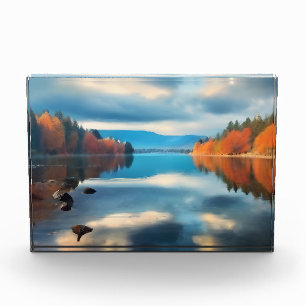 Herbstsee Fotoblock