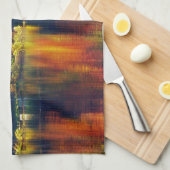 Herbstsee Geschirrtuch (Viertel Falte)