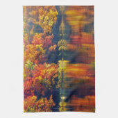 Herbstsee Geschirrtuch (Vertikal)