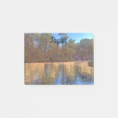 Herbstsee in Jungfrau Post-it Klebezettel (Vorderseite)
