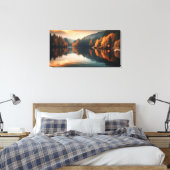 Herbstsee Leinwanddruck (Insitu (Schlafzimmer))