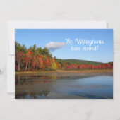 Herbstsee Neue Adresse Ankündigung (Vorderseite)