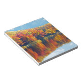 Herbstsee Notizblock (angewinkelt)