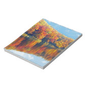 Herbstsee Notizblock (Rotiert)