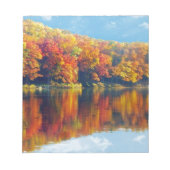Herbstsee Notizblock (Vorderseite)