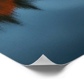 Herbstsee Poster (Ecke)