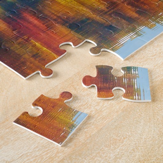 Herbstsee Puzzle (Seite)