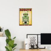 Herbstsee "ROBOT" Poster (Heimbüro)