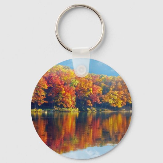 Herbstsee Schlüsselanhänger (Vorderseite)