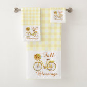 Herbstsegeln Fahrradbad Handtuchhandtuch Set (Insitu)