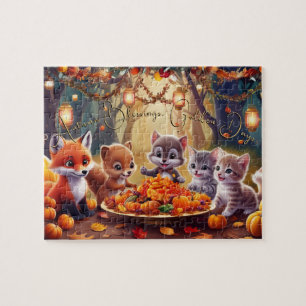 Herbstsegen, Goldene Tage Erntedankfest Puzzle