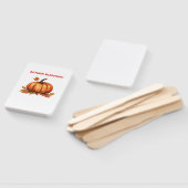Herbstsegen-Kürbis mit Herbstlaub Klassisch Fächer (Non-assembled)