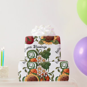 Herbstsegnung Herbsternte Geschenkpapier