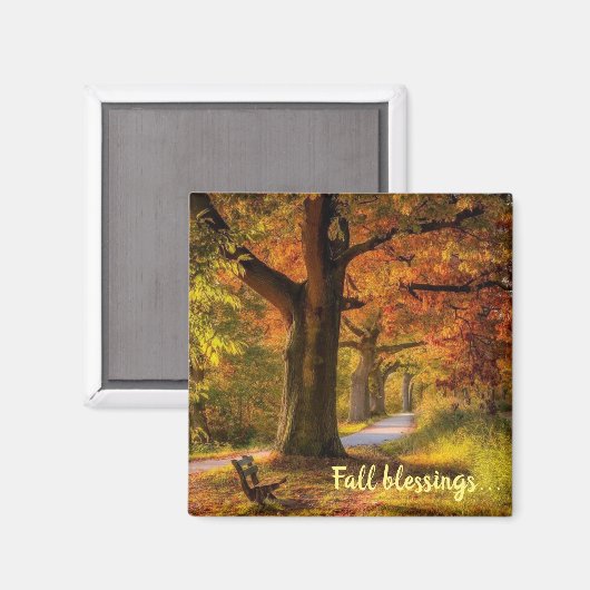 Herbstsegnung Magnet (Vorderseite/Rückseite)