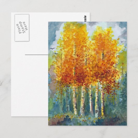 HerbstShades Postkarte (Vorne/Hinten)