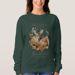 Herbstshow Uns Sweatshirt