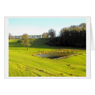 Herbstsonne auf Somerset-Karte