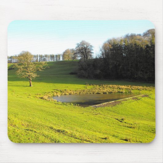 Herbstsonne in Somerset Mousepad (Vorne)