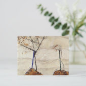 Herbstsonne Postkarte (Stehend Vorderseite)