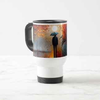 🍂 ☕ "Herbstsonne 🌧️ Reisebecher