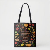 Herbstsonne Tasche (Vorderseite)