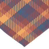 Herbstsonne Tweed Kariertes Muster Kurzer Tischläufer (Ecke)