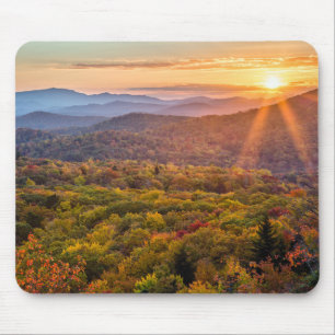 Herbstsonne von Beacon Heights Mousepad
