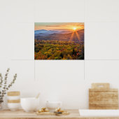 Herbstsonne von Beacon Heights Poster (Küche)