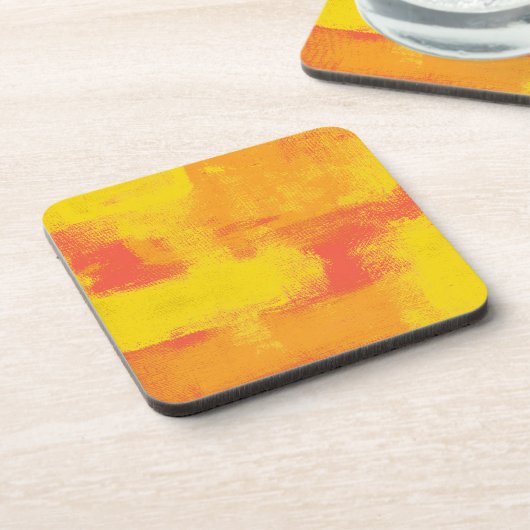 Herbstsonnenaufgang Getränkeuntersetzer (Linke Seite)