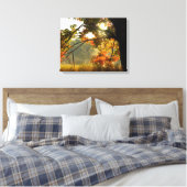 Herbstsonnenaufgang Leinwanddruck (Insitu (Schlafzimmer))