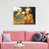 Herbstsonnenaufgang Leinwanddruck (Insitu (Wohnzimmer))