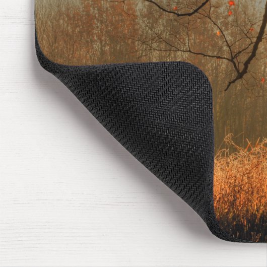Herbstsonnenaufgang Mousepad (Ecke)