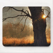 Herbstsonnenaufgang Mousepad (Vorne)