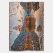 Herbstsonnenblanket Decke (Vorderseite Vertikal)