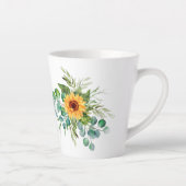 Herbstsonnenblume Gemütlicher Herbst Tasse (Rechts)