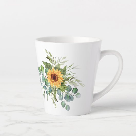 Herbstsonnenblume Gemütlicher Herbst Tasse (Rechts)