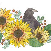 Herbstsonnenblumen und -würfel zum Herunterladen Poster