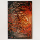 Herbstsonnenlichtlandschaft 20" x 30" puzzle (Vertikal)