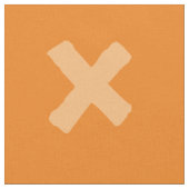 Herbstsonnenmotiv-Monogramm-Muster Stoff (Nahaufnahme)