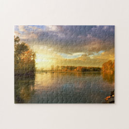 Herbstsonnensee Puzzle