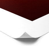 Herbstsonnenuntergang Jersey Poster (Ecke)