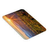 Herbstsonnenuntergang von den Bakonhöhen Magnet (Rechte Seite)