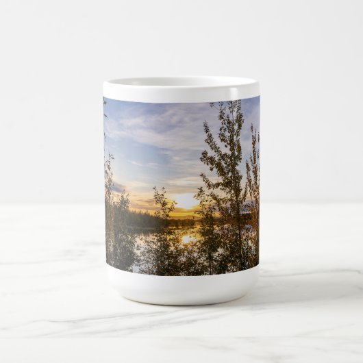Herbstsonneuntergang Kaffeetasse (Mittel)