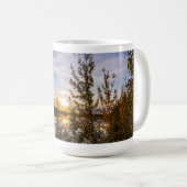 Herbstsonneuntergang Kaffeetasse (VorderseiteRechts)