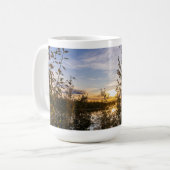 Herbstsonneuntergang Kaffeetasse (Vorderseite Links)