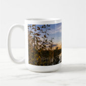 Herbstsonneuntergang Kaffeetasse (Links)